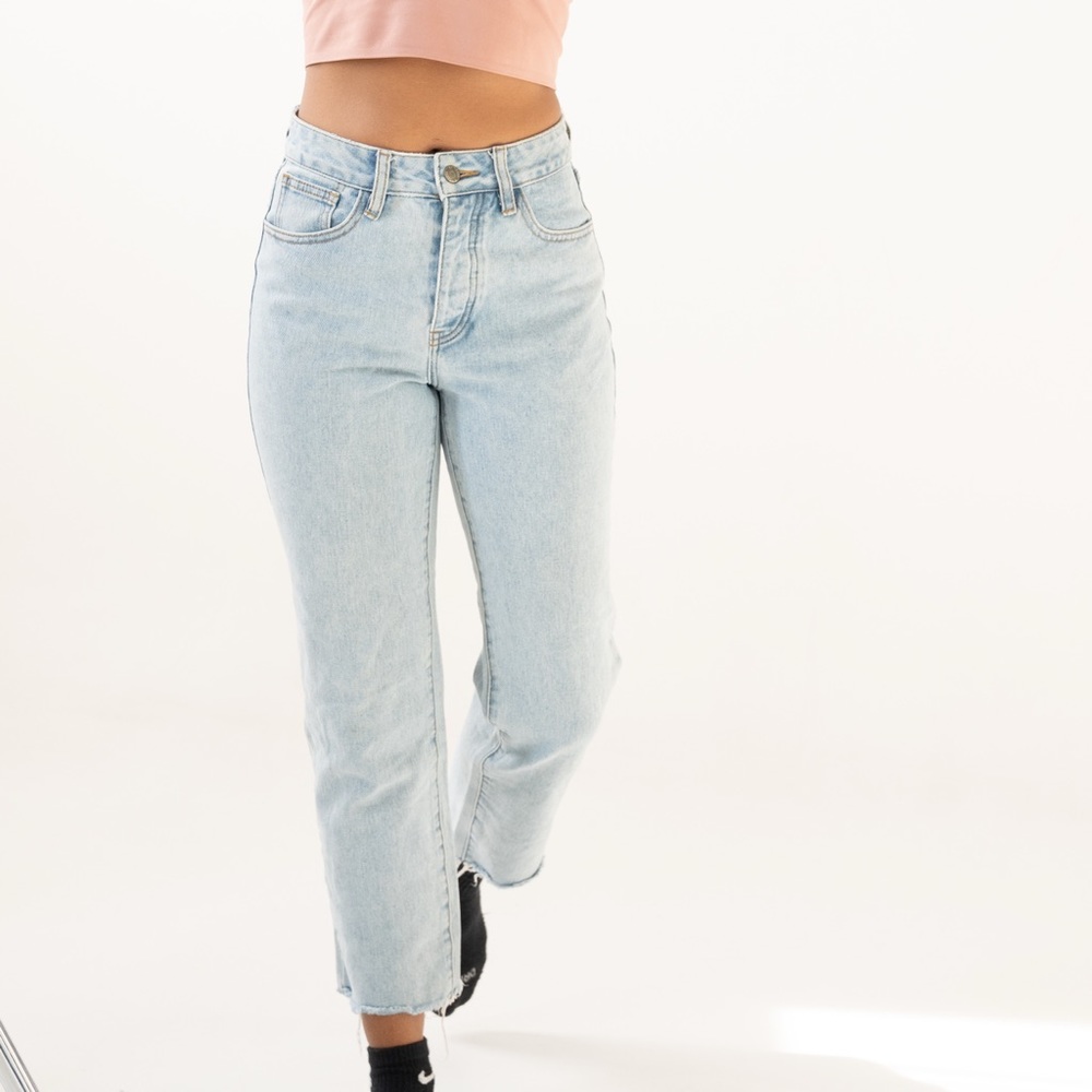 Light Denim, Ankle Cut jeans